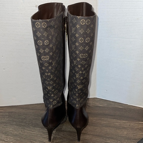 Louis Vuitton Adorable Hight Boot 8cm LV logo Size: 39 /8.5 - Picture 3 of 16
